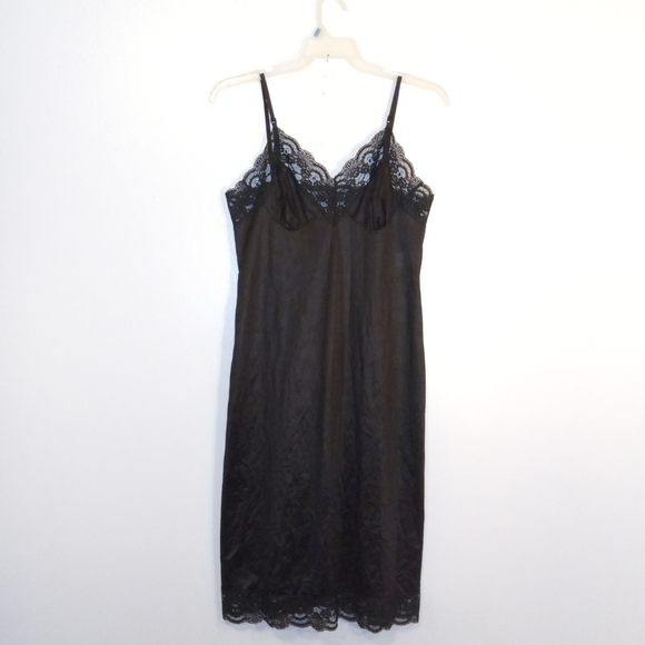 Dixie Belle Other - Elegant Black Lace Slip Dress